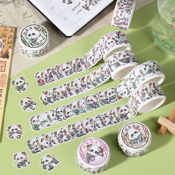 Panda flower series Washi Tape Die Cutting tape