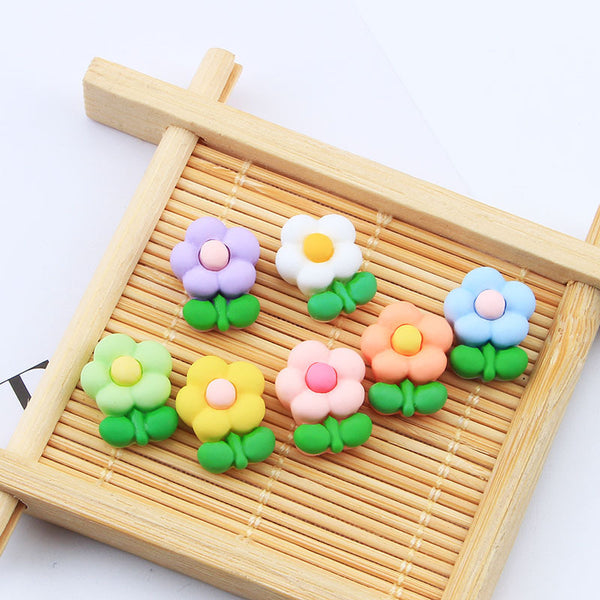 20PCS Little flower charms