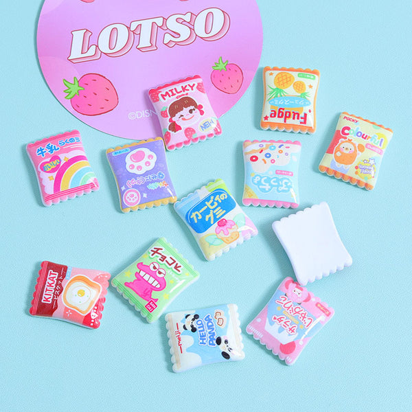 20PCS Snack bag charms