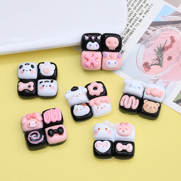 20PCS Old fashioned animal bread charms