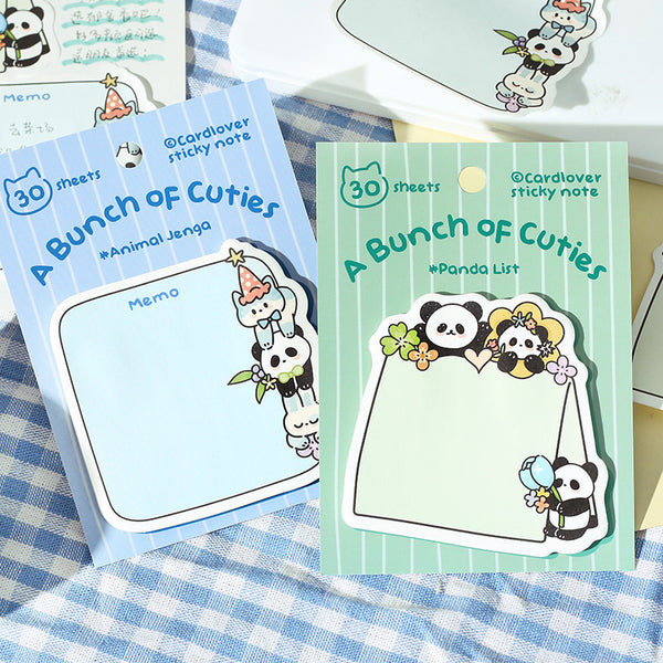 A lot of cuties series memo pad