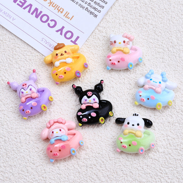 20PCS Cartoon big eared charms