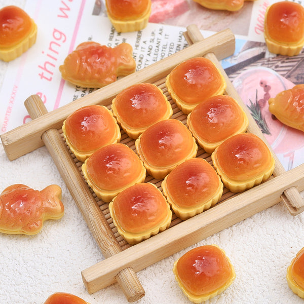 20PCS Delicious baked bread charms