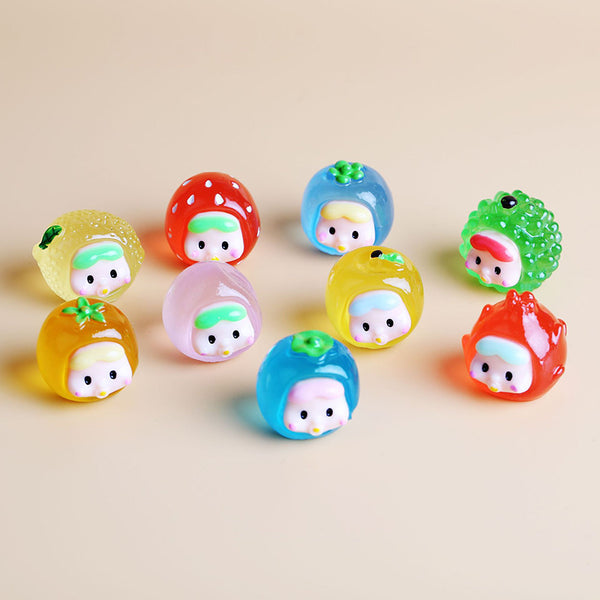 20PCS Fruit baby charms