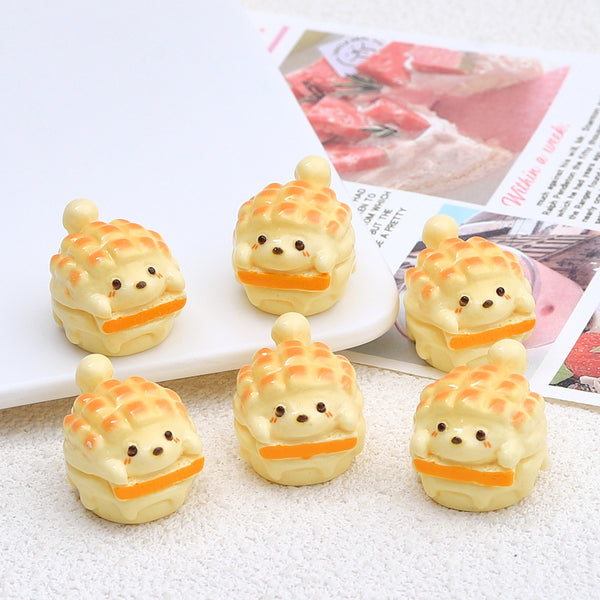 20PCS Pineapple bread charms