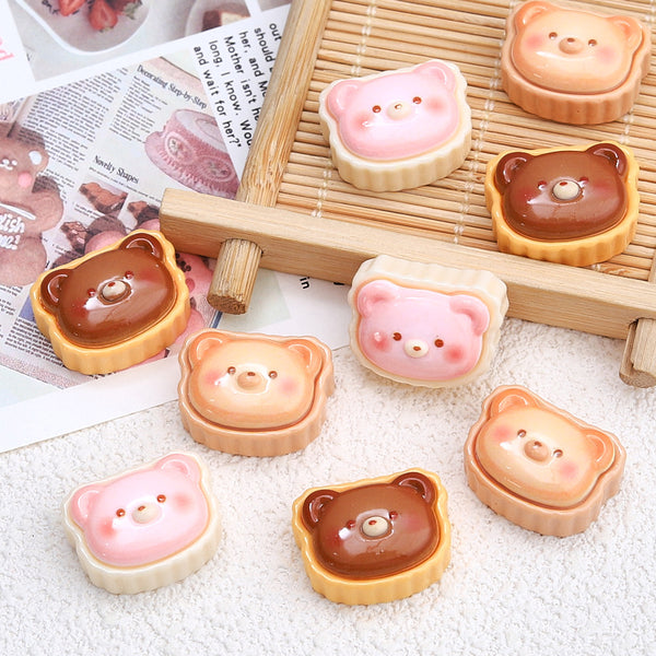 20PCS Bear cookie charms