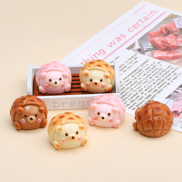 20PCS Pineapple bear bun charms