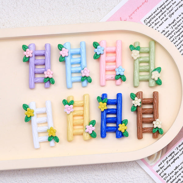 20PCS Cartoon ladder charms