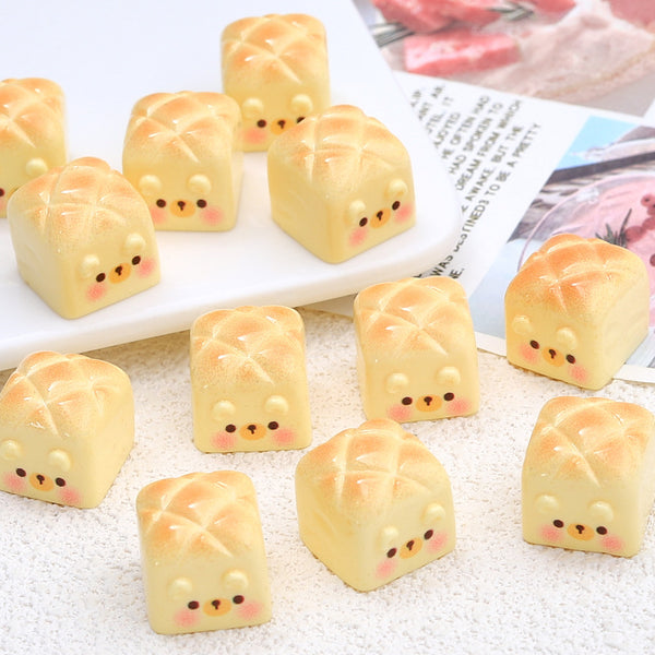 20PCS Pineapple bear bun charms