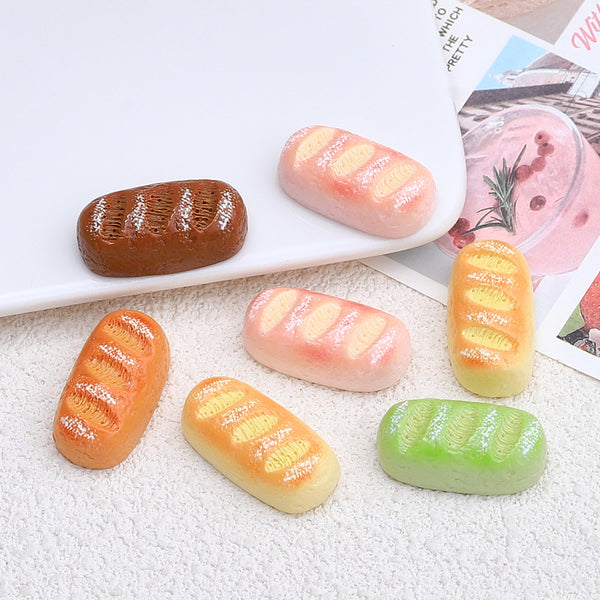 20PCS Coconut baguette charms