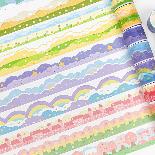 Hundred views series Washi Tape