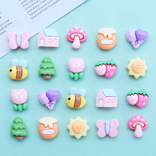 20PCS Mini forest charms