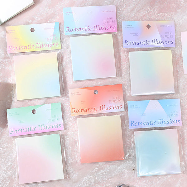 Romantic Illusion Series memo pad