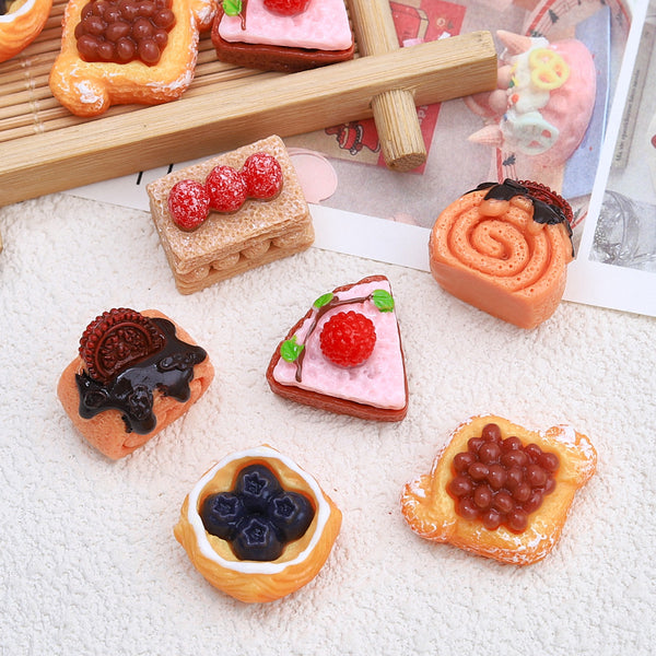 20PCS Artificial cake charms