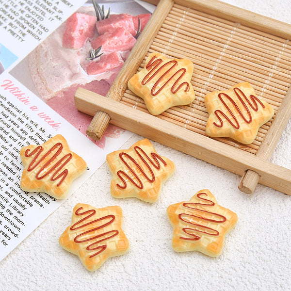 20PCS Star bread charms