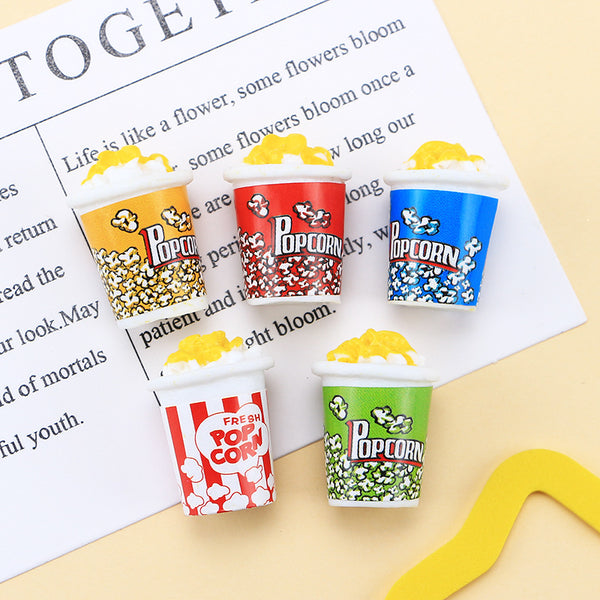 20PCS Popcorn bucket charms