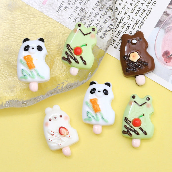 20PCS Animal ice cream charms