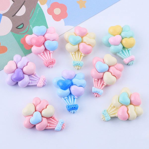 20PCS Love balloon charms