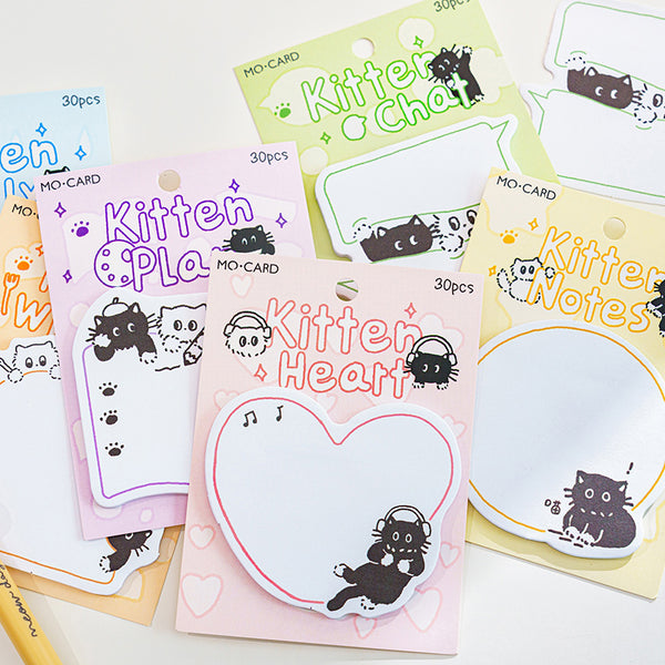 Little Black Cat series memo pad