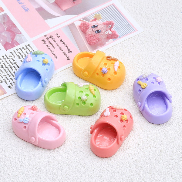 20PCS Cute cave slippers charms