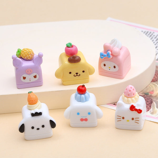 20PCS Animal cake charms