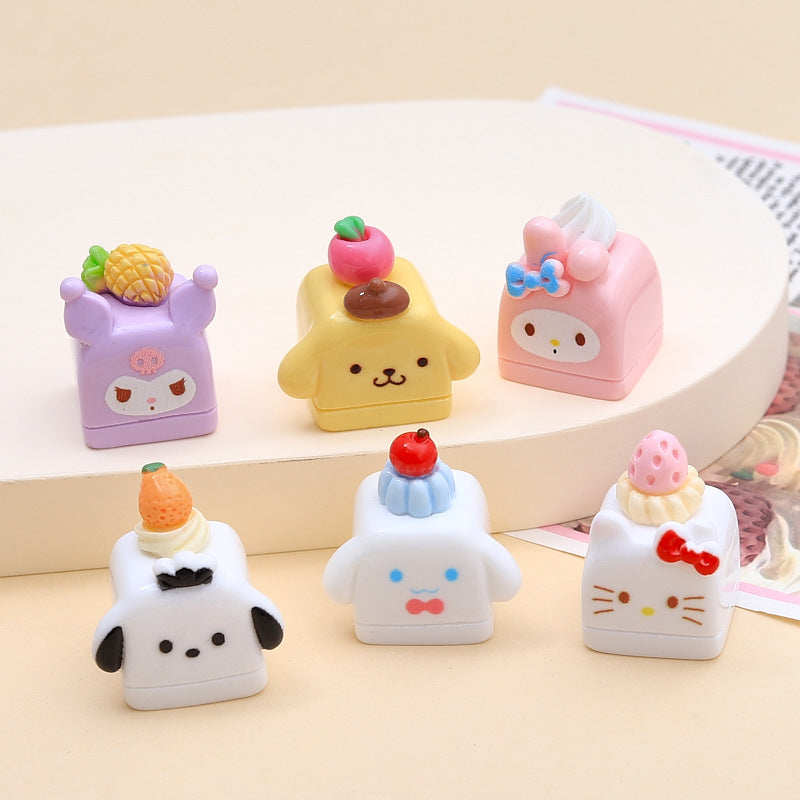 20PCS Animal cake charms