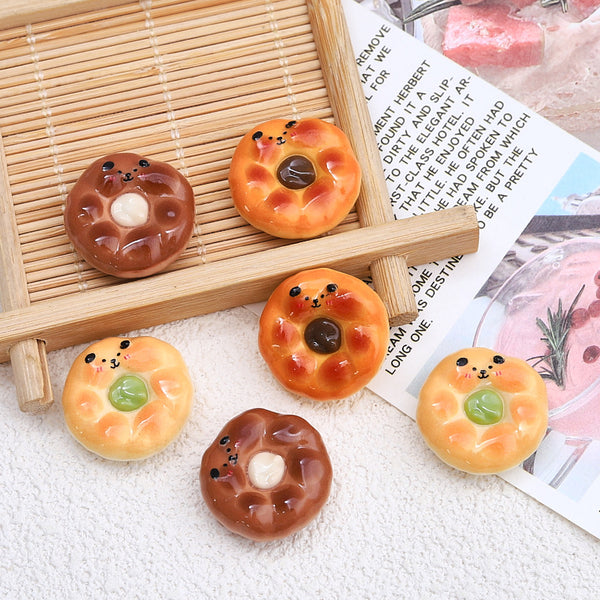 20PCS Ball of bear bread charms