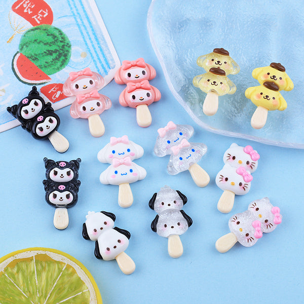 20PCS Cartoon animal strings charms