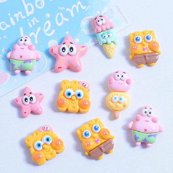 20PCS Spongebob Squarepants charms