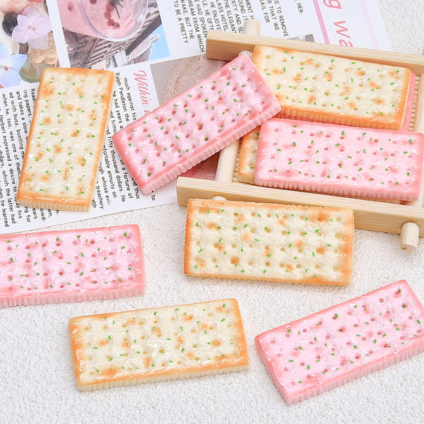 20PCS Chives soda crackers charms