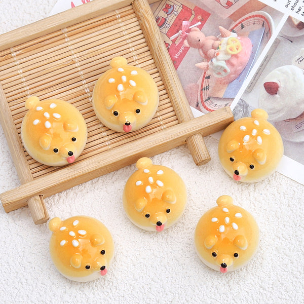 20PCS Puppy egg yolk crisp charms