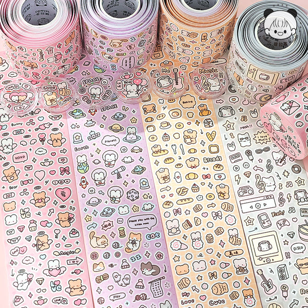 Full of Love Series special paper Die Cutting tape