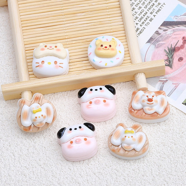 20PCS Cute animal charms