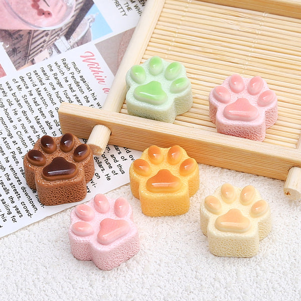 20PCS Dudu cat claw cake charms